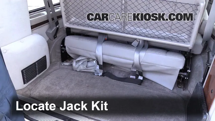 2001 Chevrolet Express 1500 LS 5.7L V8 Jack Up Car Use Your Jack to Raise Your Car